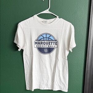 Delta Pro Weight White and Blue Basketball T-Shirt